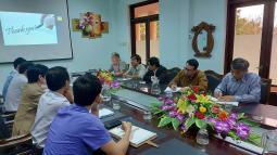 Lãnh đạo sở Lao động – Thương binh và Xã hội tỉnh Thừa Thiên Huế làm việc với trường CĐCN Huế